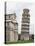 Leaning Tower Next to the Duomo Pisa, Pisa, Italy-Dennis Flaherty-Stretched Canvas