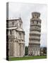 Leaning Tower Next to the Duomo Pisa, Pisa, Italy-Dennis Flaherty-Stretched Canvas