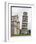 Leaning Tower Next to the Duomo Pisa, Pisa, Italy-Dennis Flaherty-Framed Photographic Print