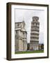 Leaning Tower Next to the Duomo Pisa, Pisa, Italy-Dennis Flaherty-Framed Photographic Print