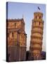 Leaning Tower of Pisa and Cathedral, Italy-Merrill Images-Stretched Canvas