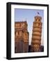 Leaning Tower of Pisa and Cathedral, Italy-Merrill Images-Framed Photographic Print