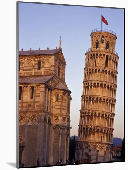 Leaning Tower of Pisa and Cathedral, Italy-Merrill Images-Mounted Photographic Print