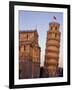 Leaning Tower of Pisa and Cathedral, Italy-Merrill Images-Framed Photographic Print