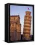 Leaning Tower of Pisa and Cathedral, Italy-Merrill Images-Framed Stretched Canvas