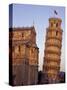 Leaning Tower of Pisa and Cathedral, Italy-Merrill Images-Stretched Canvas