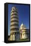 Leaning Tower of Pisa and Pisa Cathedral, Piazza Del Duomo, Pisa, Tuscany, Italy-Robert Francis-Framed Stretched Canvas