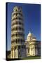 Leaning Tower of Pisa and Pisa Cathedral, Piazza Del Duomo, Pisa, Tuscany, Italy-Robert Francis-Stretched Canvas
