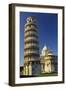 Leaning Tower of Pisa and Pisa Cathedral, Piazza Del Duomo, Pisa, Tuscany, Italy-Robert Francis-Framed Photographic Print