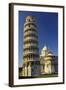 Leaning Tower of Pisa and Pisa Cathedral, Piazza Del Duomo, Pisa, Tuscany, Italy-Robert Francis-Framed Photographic Print