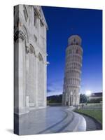 Leaning Tower of Pisa at Dawn, Pisa, Italy-Rob Tilley-Stretched Canvas