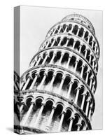 Leaning Tower of Pisa from Below-Bettmann-Stretched Canvas