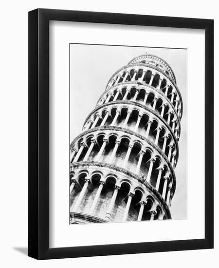 Leaning Tower of Pisa from Below-Bettmann-Framed Premium Photographic Print