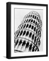 Leaning Tower of Pisa from Below-Bettmann-Framed Photographic Print