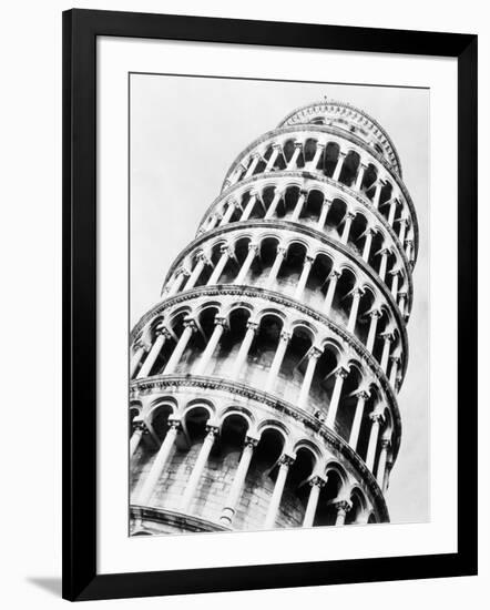 Leaning Tower of Pisa from Below-Bettmann-Framed Photographic Print