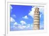 Leaning Tower of Pisa in Italy-frenta-Framed Photographic Print