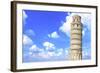 Leaning Tower of Pisa in Italy-frenta-Framed Photographic Print