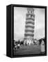 Leaning Tower of Pisa, Italy, May 1955-null-Framed Stretched Canvas