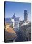 Leaning Tower of Pisa, Italy-Peter Adams-Stretched Canvas