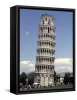 Leaning Tower of Pisa, Italy-Bill Bachmann-Framed Stretched Canvas