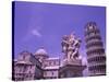 Leaning Tower of Pisa, Italy-Bill Bachmann-Stretched Canvas