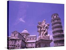 Leaning Tower of Pisa, Italy-Bill Bachmann-Stretched Canvas