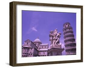 Leaning Tower of Pisa, Italy-Bill Bachmann-Framed Photographic Print