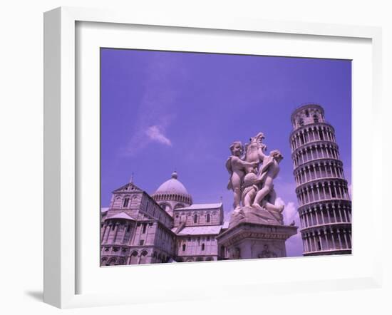 Leaning Tower of Pisa, Italy-Bill Bachmann-Framed Photographic Print