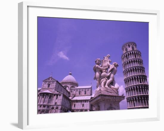 Leaning Tower of Pisa, Italy-Bill Bachmann-Framed Photographic Print