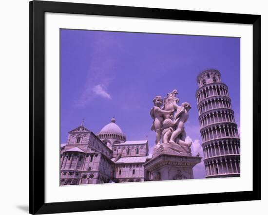 Leaning Tower of Pisa, Italy-Bill Bachmann-Framed Photographic Print