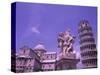 Leaning Tower of Pisa, Italy-Bill Bachmann-Stretched Canvas