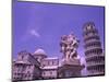 Leaning Tower of Pisa, Italy-Bill Bachmann-Mounted Photographic Print