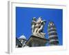 Leaning Tower of Pisa, Pisa, Italy, Europe-Hans Peter Merten-Framed Photographic Print