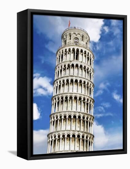 Leaning Tower of Pisa, Pisa, Italy-Miva Stock-Framed Stretched Canvas