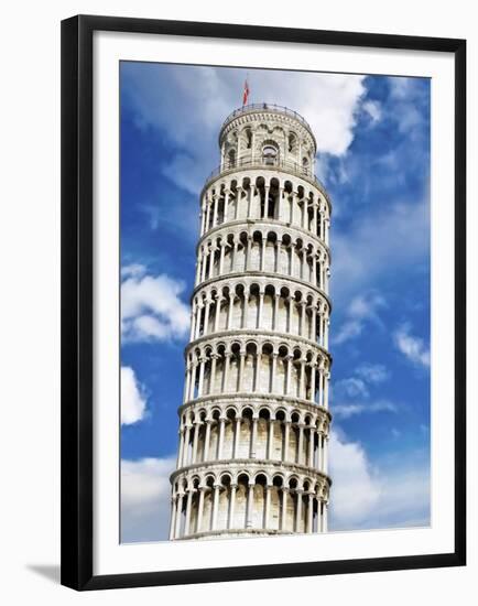 Leaning Tower of Pisa, Pisa, Italy-Miva Stock-Framed Premium Photographic Print