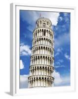 Leaning Tower of Pisa, Pisa, Italy-Miva Stock-Framed Premium Photographic Print