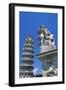 Leaning Tower of Pisa, Pisa, Italy-Hans Peter Merten-Framed Photographic Print