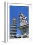 Leaning Tower of Pisa, Pisa, Italy-Hans Peter Merten-Framed Photographic Print