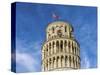 Leaning Tower of Pisa, Tuscany, Italy. Completed in 1100's.-William Perry-Stretched Canvas