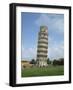 Leaning Tower of Pisa, UNESCO World Heritage Site, Pisa, Tuscany, Italy, Europe-Harding Robert-Framed Photographic Print