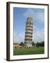 Leaning Tower of Pisa, UNESCO World Heritage Site, Pisa, Tuscany, Italy, Europe-Harding Robert-Framed Photographic Print