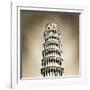 Leaning Tower of Pisa-Thom Lang-Framed Photographic Print