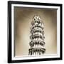 Leaning Tower of Pisa-Thom Lang-Framed Photographic Print