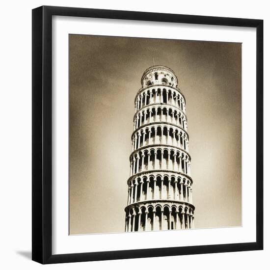 Leaning Tower of Pisa-Thom Lang-Framed Photographic Print