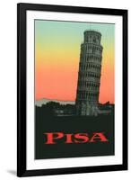 Leaning Tower of Pisa-null-Framed Art Print