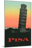 Leaning Tower of Pisa-null-Mounted Art Print