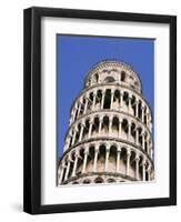 Leaning Tower, or Campanile, 179Ft High, 14Ft Out of Perpendicular, at Pisa, Tuscany, Italy-Rawlings Walter-Framed Photographic Print