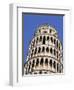 Leaning Tower, or Campanile, 179Ft High, 14Ft Out of Perpendicular, at Pisa, Tuscany, Italy-Rawlings Walter-Framed Photographic Print