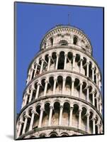 Leaning Tower, or Campanile, 179Ft High, 14Ft Out of Perpendicular, at Pisa, Tuscany, Italy-Rawlings Walter-Mounted Photographic Print