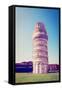 Leaning Tower-gkuna-Framed Stretched Canvas